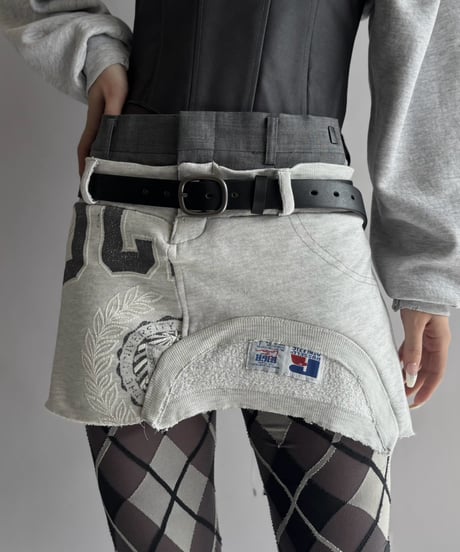 【Chinatsu Aoyama】 Sweat Skirt  /  2601022-025