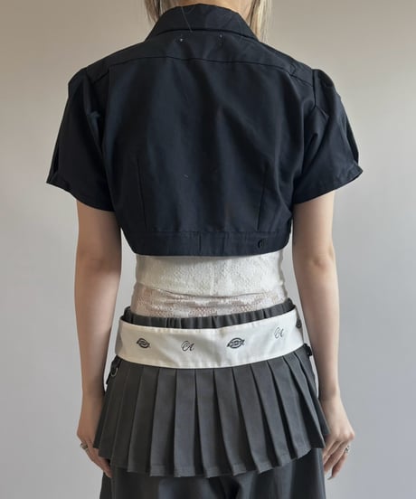 【Chinatsu Aoyama】 RE Makers Shirt Navy / 260813-036