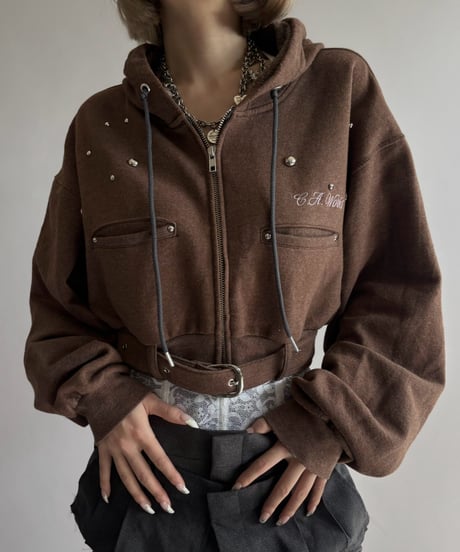 【Chinatsu Aoyama】 Studs Parka  /  2601022-027