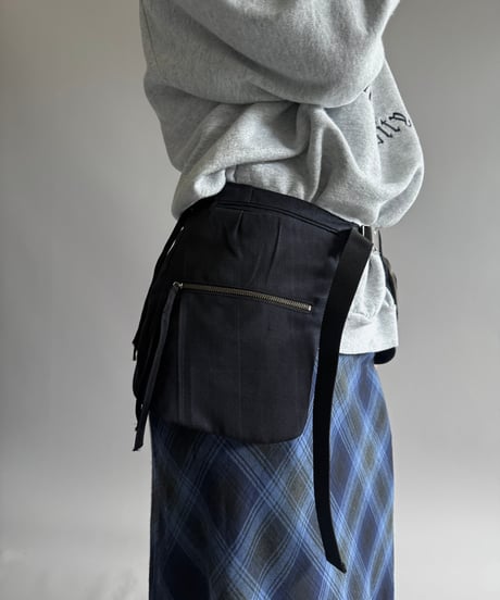 【RE;CIRCLE】 RE Suit Waist Belt Bag / 260917-016