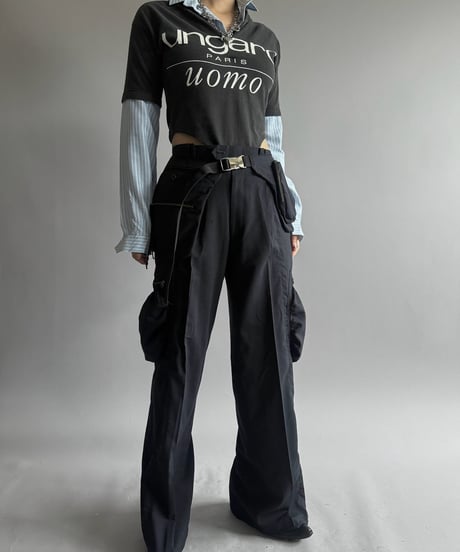 【Chinatsu Aoyama】 Re Suit Cargo Pants / 260921-004