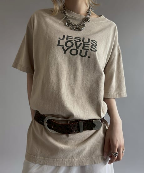 【USED】 JESOS LOVES YOU T-Shirt/ 260711-006