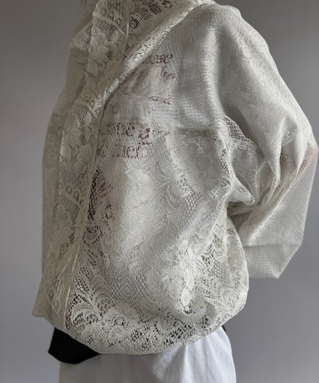 【RE;CIRCLE】RE Lace Hooded Jacket / 260824-001