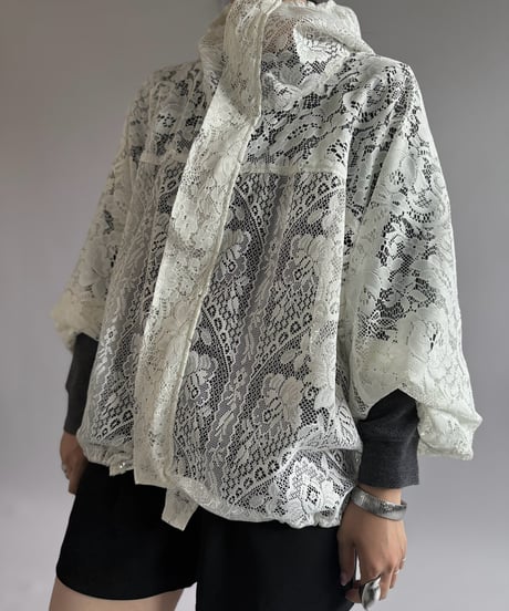 【RE;CIRCLE】RE Lace Hooded Jacket / 260914-006