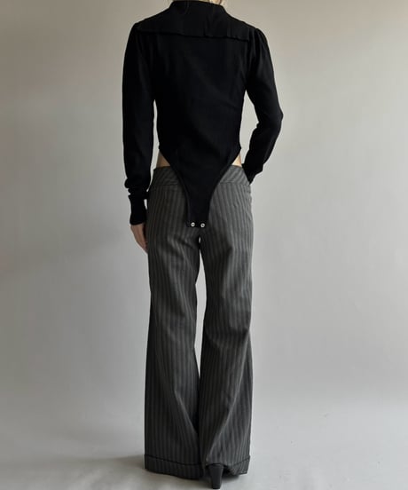 【RE;CIRCLE】 RE Rib Knit Leotard Top /261001-020