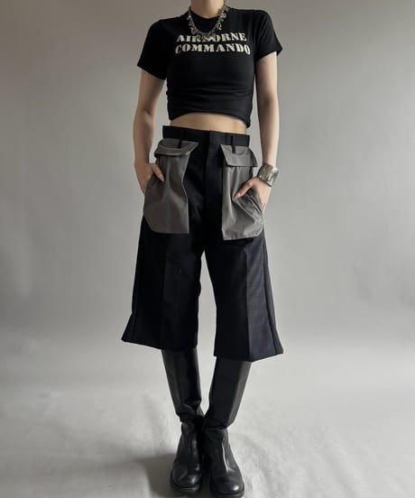 【RE;CIRCLE】 Re Slacks Pocket Shorts /  260727-001