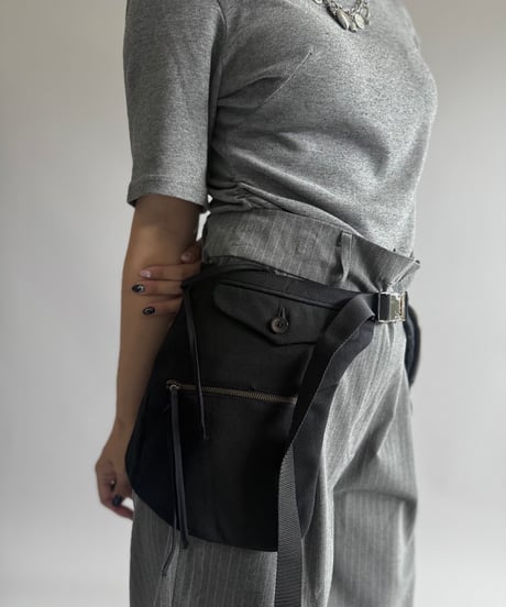 【RE;CIRCLE】 RE Suit Waist Belt Bag / 260917-001