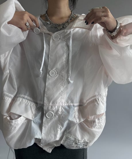 【RE;CIRCLE】RE Snow Parka Jacket Dyed Light Pink/ 260914-011