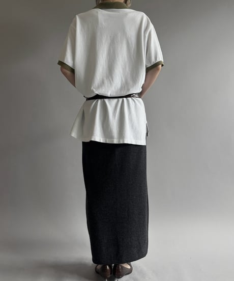 【USED】 Wool Long Skirt / 260822-008