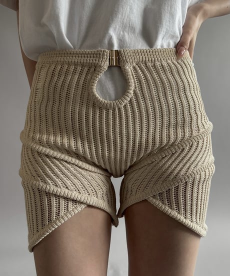 【USED】 Design Knit Shorts / 260725-021