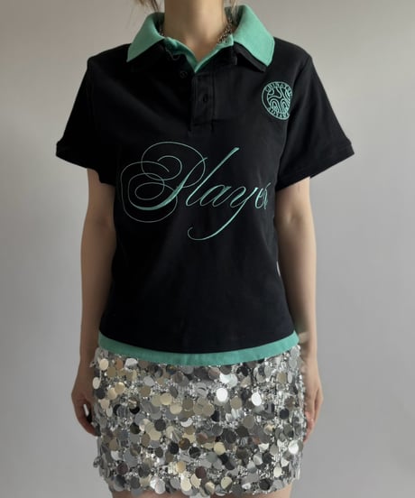 【Chinatsu Aoyama】 RE Player Polo Shirt / 260827-033