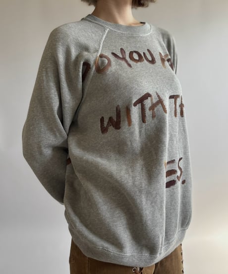 【RE;CIRCLE】 RE Paint Sweat / 261008-018