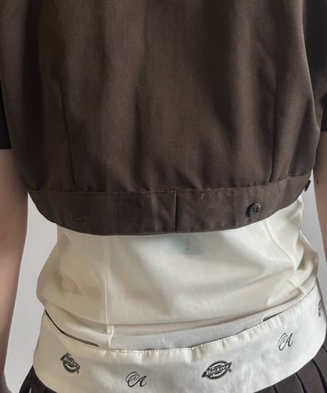 【Chinatsu Aoyama】 RE Makers Shirt Brown / 260813-024