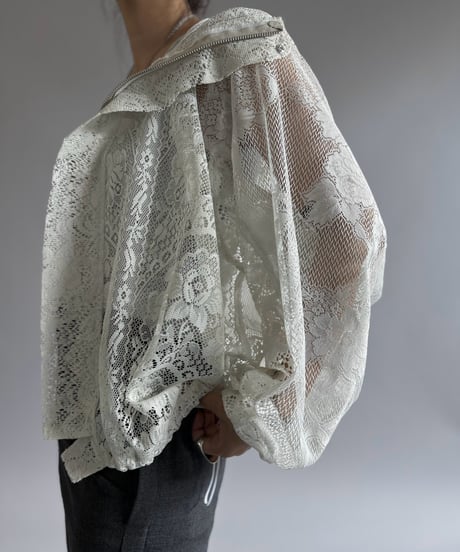 【RE;CIRCLE】RE Lace Hooded Jacket / 260914-009