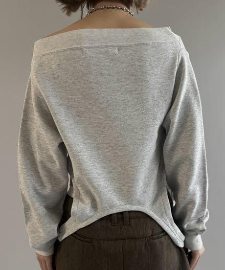 【RE;CIRCLE】 RE Deformed Sweat Cardigan / 261008-010