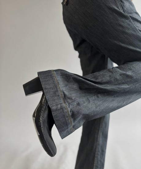 【USED】 Design Flare Denim Pants / 261003-011
