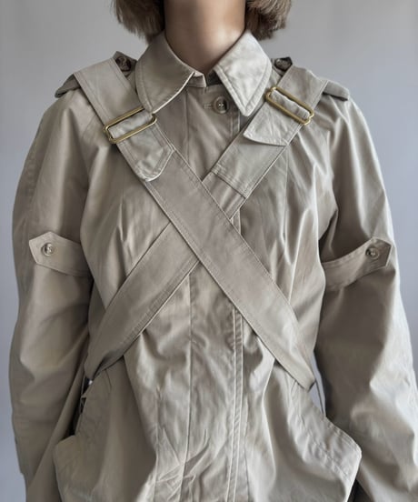 【RE;CIRCLE】 RE Trench Short Coat  / 261019-023