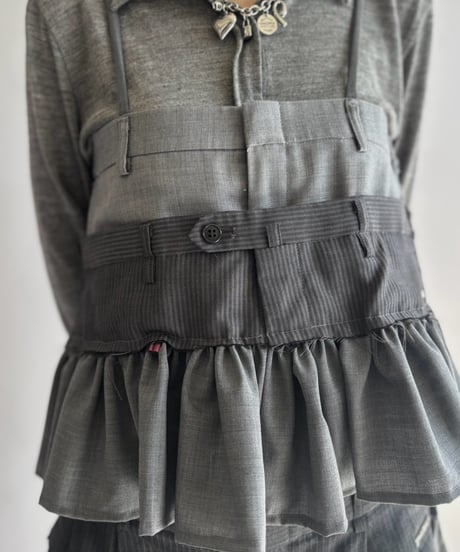 【Chinatsu Aoyama】 Suit Bustier /  2601022-043