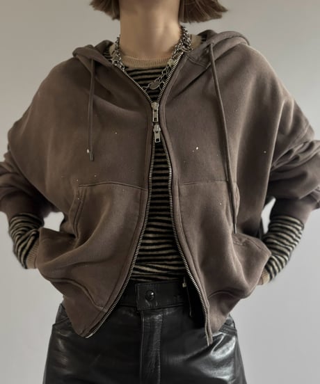 【RE;CIRCLE】 RE Zip Parka Short / 261008-007