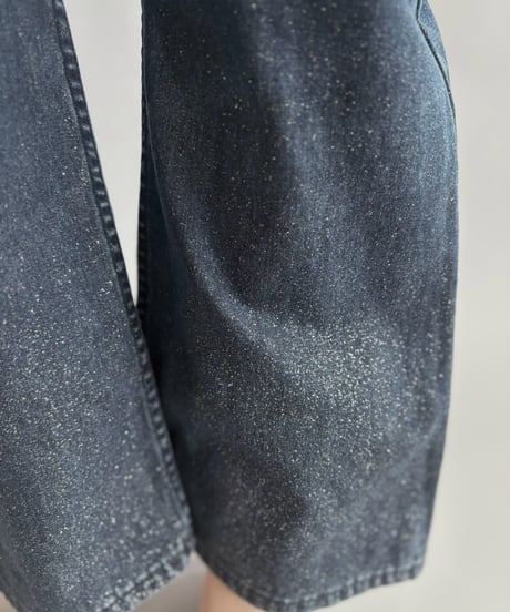 【USED】 OLD GAP Lame Design Flare Denim Pants / 260815-006