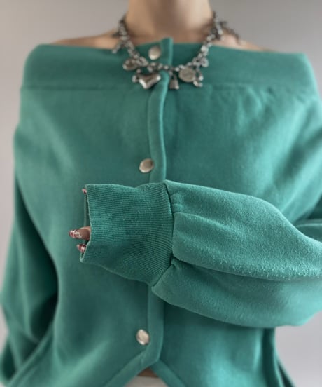 【RE;CIRCLE】 RE Deformed Sweat Cardigan / 261008-011