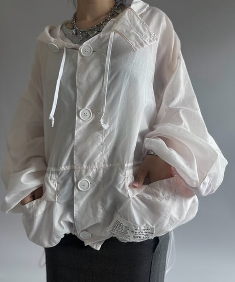 【RE;CIRCLE】RE Snow Parka Jacket Dyed Light Pink/ 260914-011