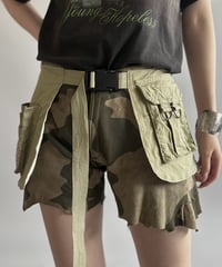【RE;CIRCLE】  RE Fishing Vest Belt Bag / 260810-012