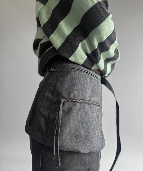 【RE;CIRCLE】 RE Suit Waist Belt Bag / 260917-006