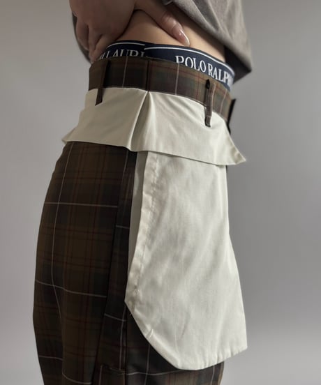 【RE;CIRCLE】 Re Slacks Pocket Shorts /  260727-007
