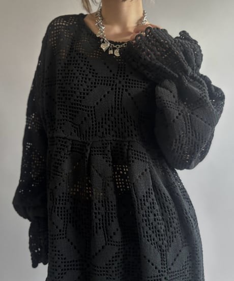 【RE;CIRCLE】 RE Crochet One-Piece / 260803-018