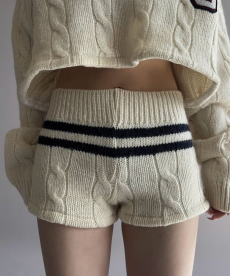 【RE;CIRCLE】 RE Tilden Knit Set-up  /261019-030