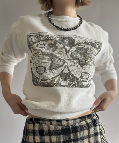 【USED】 98's DEL SOL Art Sweat Top / 261026-021