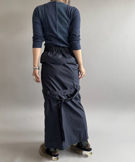 【RE;CIRCLE】 RE Trench Long Skirt  /261015-010