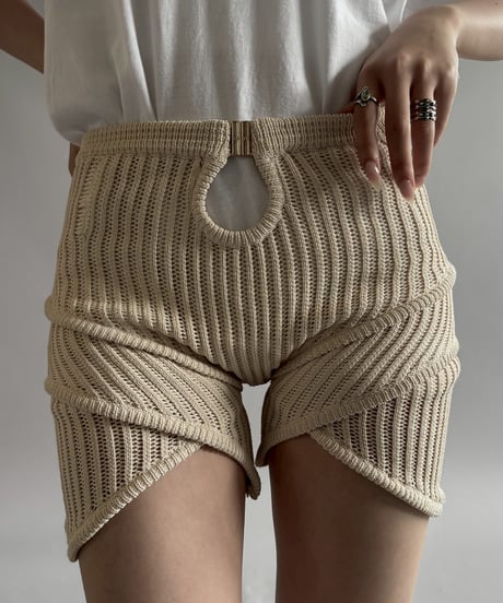 【USED】 Design Knit Shorts / 260725-021