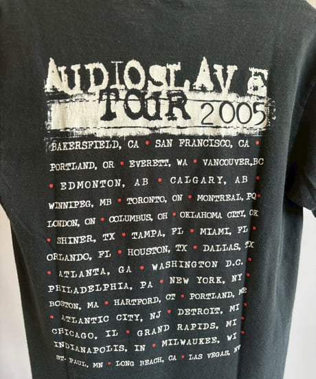 【USED】 05's AUDIOSLAVE T-Shirt/ 260718-026