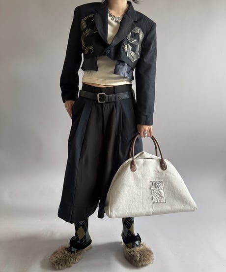 【RE;CIRCLE】 RE Numbering Tie Blazer  / 261019-007