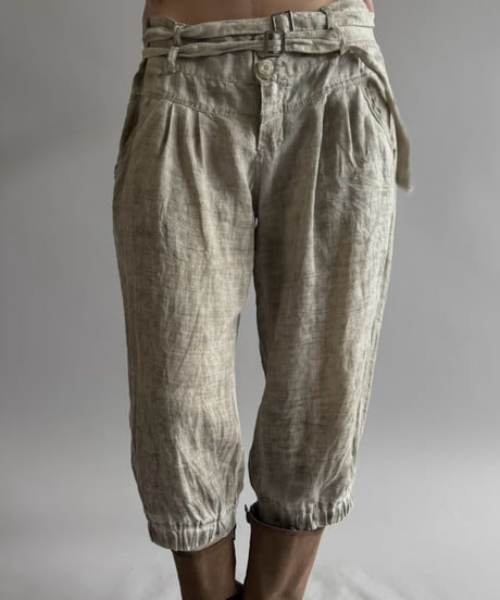 【USED】 Linen Ankle Length Pants / 260815-011