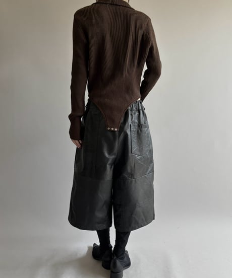 【RE;CIRCLE】 RE Rib Knit Leotard Top /261001-023