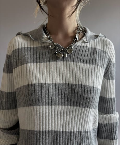 【RE;CIRCLE】 RE Rib Knit Leotard Top /261001-018
