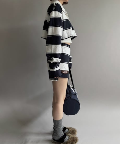 【RE;CIRCLE】 RE Cropped Rugger Shirt Set-Up  /261015-001