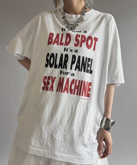 【USED】 93's Made in USA SEX MACHINE T-Shirt / 260822-009