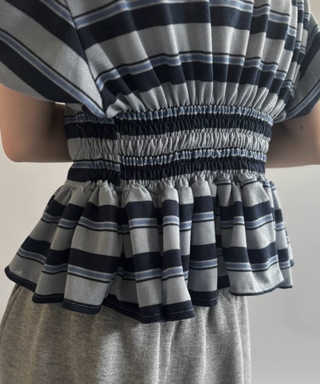 【RE;CIRCLE】 RE Polo PEPLUM / 260806-005