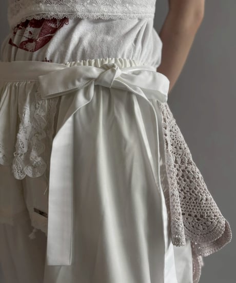 【Chinatsu Aoyama】 RE The Home Makers Wrap Skirt / 260716-033
