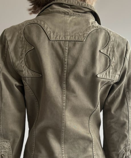 【USED】 DIESEL Design Long Length Jacket / 261010-002
