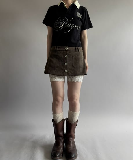 【Chinatsu Aoyama】 RE Player Polo Shirt / 260827-038