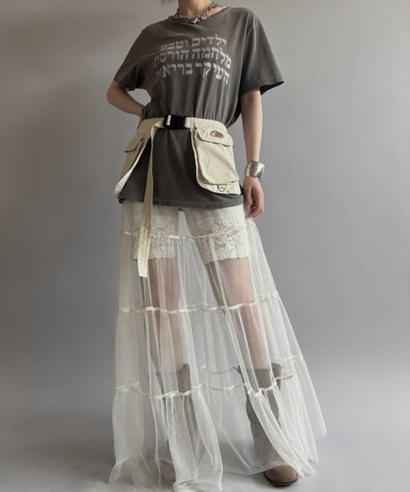 【RE;CIRCLE】  RE Fishing Vest Belt Bag / 260810-007
