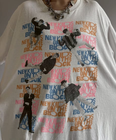 【USED】 89's NEW KIDS ON THE BLOCK T-Shirt/ 260718-016