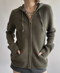 【USED】 Lauren Ralph Lauren Knit Zip Parka / 261017-010