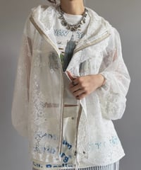 【RE;CIRCLE】RE Lace Hooded Jacket / 260824-013
