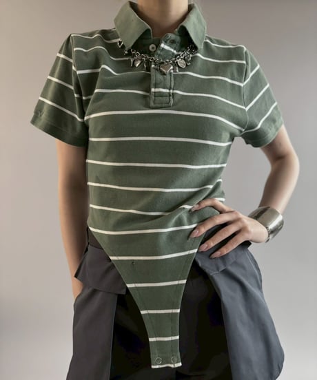 【RE;CIRCLE】RE Leotard Polo Shirt / 260713-015